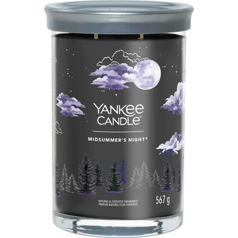 Yankee Candle Signature Midsummer's Night Bougie Noire (1/2)