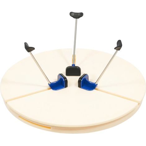 Utensile per tagliare la ceramica, piedini di supporto regolabili, struttura resistente in ABS, BIANCO (1/2)