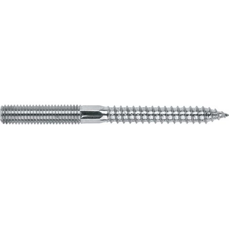 Box mit 100 - Doppelgewindestange - Torx-Freiform - Verzinkt M8 x 70 (1/2)