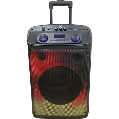 New Majestic Flame T55 Sistema de megafonía con ruedas 40 W Negro