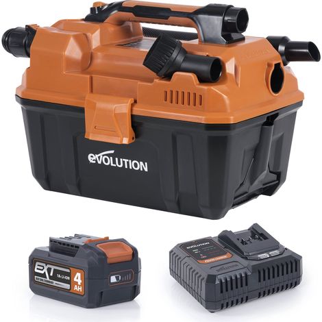 Evolution Aspirapolvere da officina wireless R11VAC-Li a umido e a secco 18v Li-Ion EXT (caricato) (1/5)