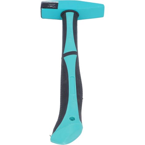 Marteau d'établi acier carbone 45 manche TPR polyvalent pour forgeron ingénieur menuisier taille S 290mm (1/5)