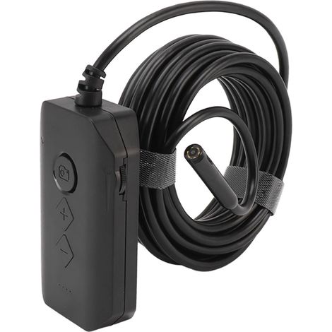 Endoscope WiFi étanche 1080P HD 7,9 mm à double objectif avec 7 LED intégrées (1/5)