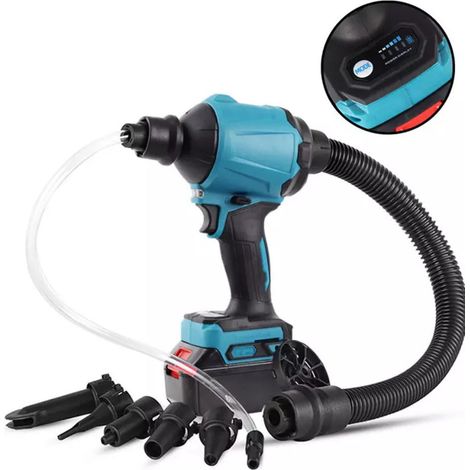 Souffleur de poussière multifonctionnel rechargeable au lithium, souffleur de cendres, sèche-cheveux, pistolet d'extraction d'air (1/5)