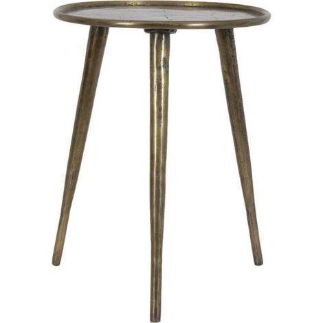 Light & Living tavolo laterale Babina bronzo antico - Ø36x47 cm