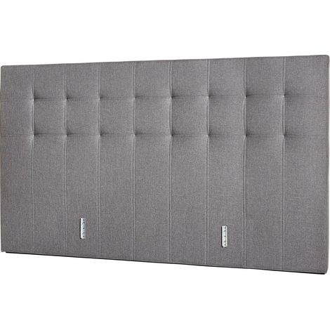 Tête de lit 180x105 cm grise - CONFORTLUXE