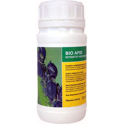 Bio ALT BIO AFID Insetticida biologico afidi mosca bianca concentrato 250 ML 250 ml x 100 lt acqua (1/5)