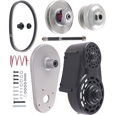 40 Series Torque Converter Driver Clutch Pulley Kit Backplate for Go Karts (1/5)
