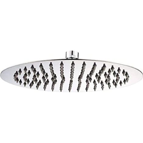 15cm Stainless Steel Rain Shower Head – 30° Tilt – 360° Rotation – Saves up to 30% Water – Easy Installation (1/5)