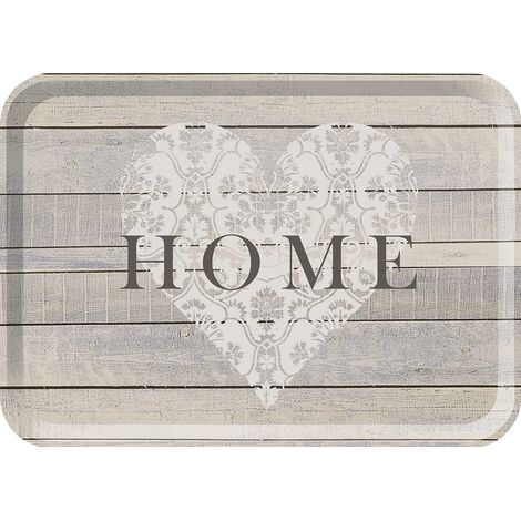 Kitchen Craft Großes Tablett, Grau, 38,5cm x 27,5cm x 1cm