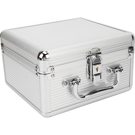 Boîtier de rangement pour disques durs 2,5 pouces à 20 baies avec verrouillage de sécurité, 2 clés, poignée en ABS, résistant aux chocs. (1/5)