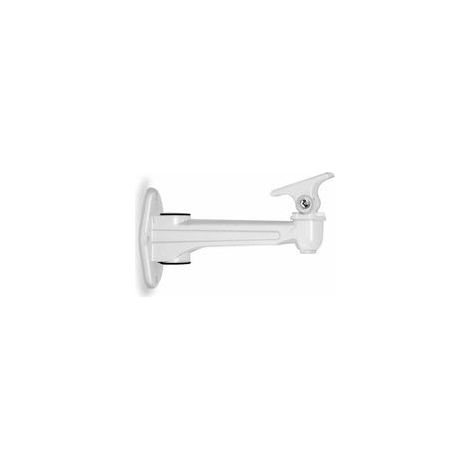 Mini-Wandhalterung für Projektoren, Tragkraft 3 kg, Länge 16-20 cm, Material: Aluminium, für Überwachungskameras/Kameras/Projektoren/Webcams – 360°-Drehung (Weiß) (1/5)