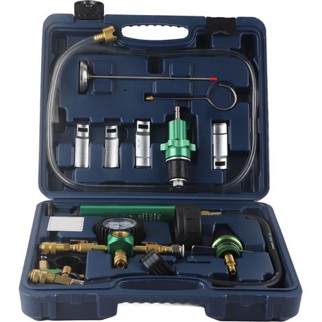 Kit de remplissage sous vide pour système de refroidissement, testeur de pression de radiateur, outil d'antigel pour la plupart des véhicules (1/5)