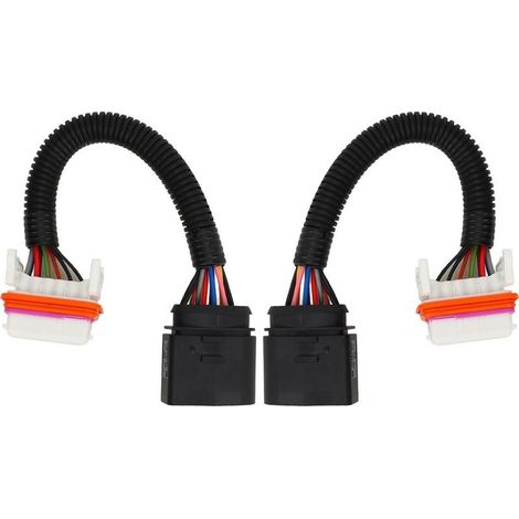 Phares de faisceau au xénon Résistant à l'usure 2 pcs Gauche et Droite Ajustement Performance Stable 95563123911 pour 2003 à 2006. (1/5)