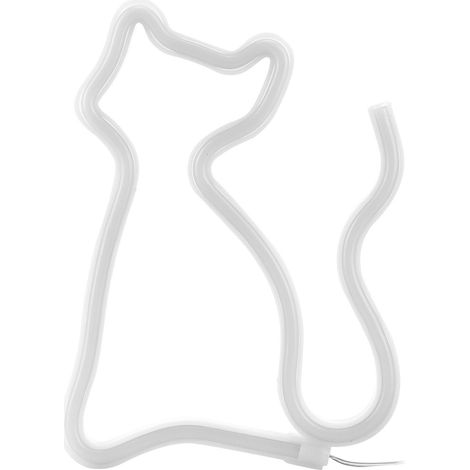 Buntes LED-Neon-Katzen-Wandschild als Dekoration für Hochzeiten, Geburtstage und Verlobungsfeiern (1/5)
