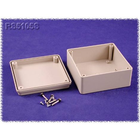 Boîtier universel Hammond Electronics RS5105S ABS gris 105 x 105 x 55 1 pc(s) W68212