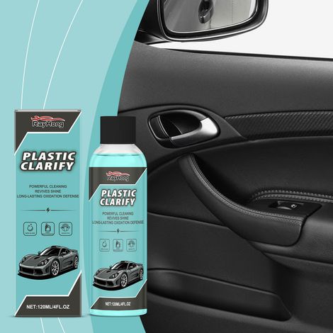 Autopflegemittel für Kunststoffteile, Innenraumreinigung, Fleckenentfernung, Staubschutz, Polieren, Aufhellen, Pflege und Aufbereitung – 120 ml -- BIEMMEDUE (1/5)