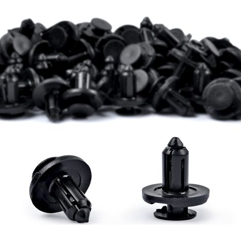 Adatto per set da 200 pezzi di clip per paraurti da 8 mm, chiusure a scatto e porta rivetti in plastica.