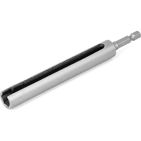 A16011600ux0940 Rallonge fendue pour douille hexagonale 10mm, 135mm - Gris argenté (1/3)
