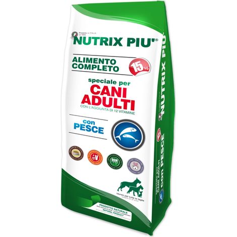 crocchette per cani nutrix piu' "speciale" adulto di tutte le taglie con pesce 15 kg