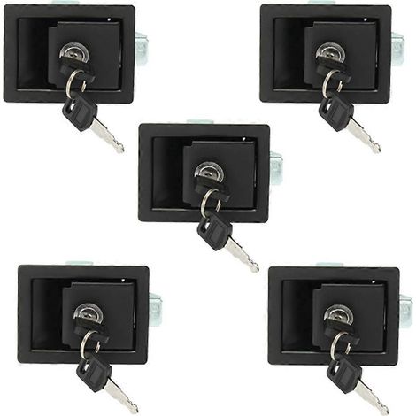 Poignée de porte - Verrouillage de porte à panneau de type traction pour remorque -