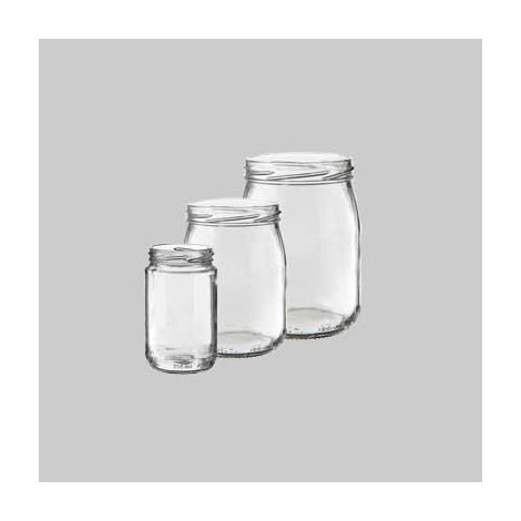 Vaso in vetro per conserve 212 cc - imb. ø 63 mm (24 pezzi)