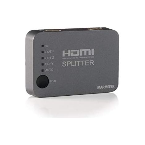 Marmitek - split 312 uhd - 1 input / 2 output, ultra hd (4k) - 08255 - 8718164532559 (1/5)
