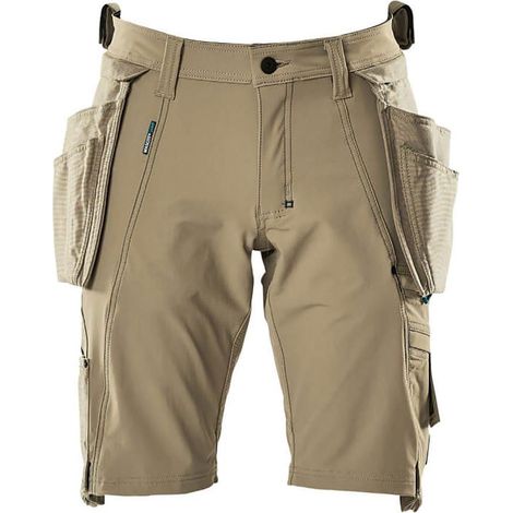 MASCOT HOMME SHORT DE TRAVAIL, HELLKHAKI, C50 17149-311-55-C50
