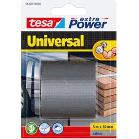 4 x NASTRO AMERICANO EXTRA POWER 50MMX 5M GRIGIO