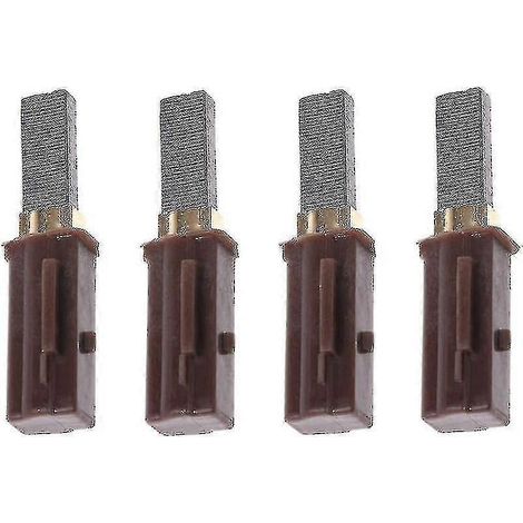 Lot de 4 balais de charbon pour moteur d'aspirateur, compatibles avec Ametek Lamb 2311480 et 333261 (1/5)