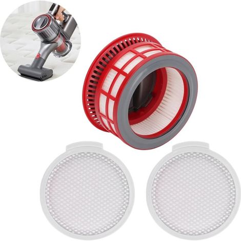 Filtre avant en coton et 1 filtre HEPA arrière pour aspirateur Compatible sans fil Roborock H7 (1/5)
