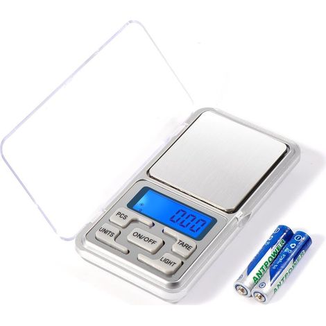 Balance électronique de précision, mini balance de cuisine numérique de précision, précision de 500 g/0,01 g. (1/5)