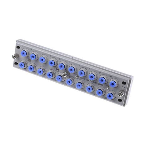 Nourrice de distribution SMC KDM 20 x 6 mm Push-in, entrée 20 x ( Prix pour 1 )