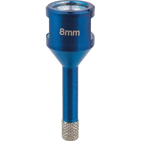 Couronne de perçage à sec pour carrelage Soldia Ø 8 mm, filetage M14
