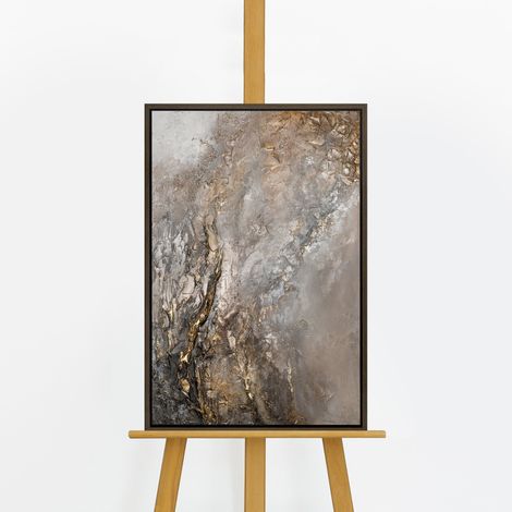 Gemälde Universum Rahmen Grau 60x40 cm (1/5)