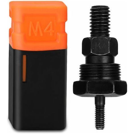 Riveter Machine Accessoire Filete Mandrin Rivet Adaptateur Ecrou Outil Pull Rod Riveter Remplacement Riveteurs, M4 (1/5)