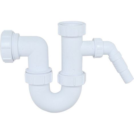 Sauber 1 Bowl Kitchen Sink Waste Pipe Kit Easy To Fit Durable