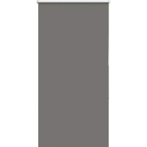 Maison Exclusive - Estor Enrollable Opaco gris 70x150 cm Tela Anc