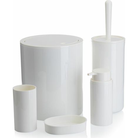 "Badezimmer-Set 5 el Carmen weiß" (1/5)