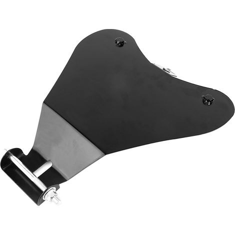 Support Moto Plaque de Protection Noire Métal Siège Solo Pour Sportster XL883/1200 Neuf (1/4)