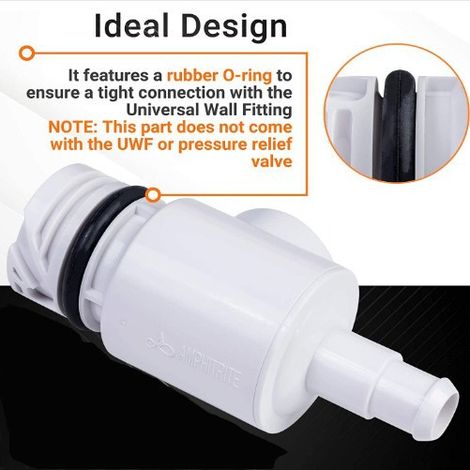 Polaris Pool Connector D29 safety valve body, suitable for Polaris 180, 280, 380 and 3900 GHz. (1/5)