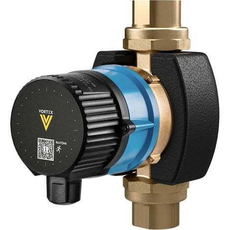 Vortex Pompa BWO 155 V 3/4'', valvola di ritegno, rubinetto di intercettazione, guscio isolante, set di raccordi, motore a sfera ECM con regolazione del numero di giri, 433-111-002