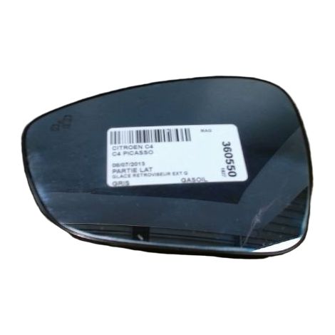 [PRODUIT D'OCCASION] Glace Retroviseur Exterieur G CITROEN C4 Picasso ♻️ Ref Oe. 1609433680 - Garantie à vie (1/2)