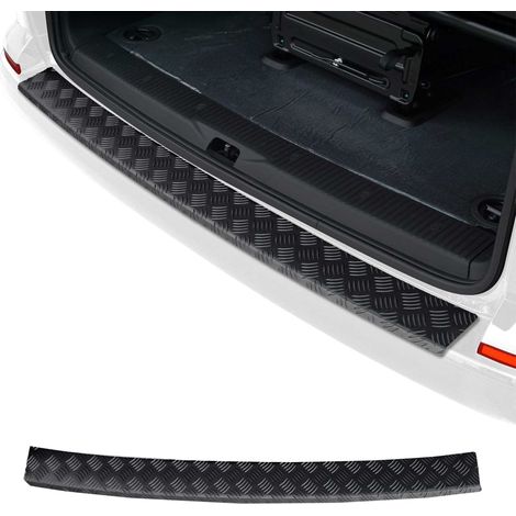 Protection Seuil de Pare-Chocs Arriére Compatible avec VW Transporter T5 2003-2015 Alu