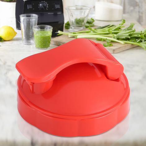 Klappdeckel-Ersatzdeckel für 600-W-/900-W-Mixer, rot, hochwertiges PP, 1 Stück (1/5)