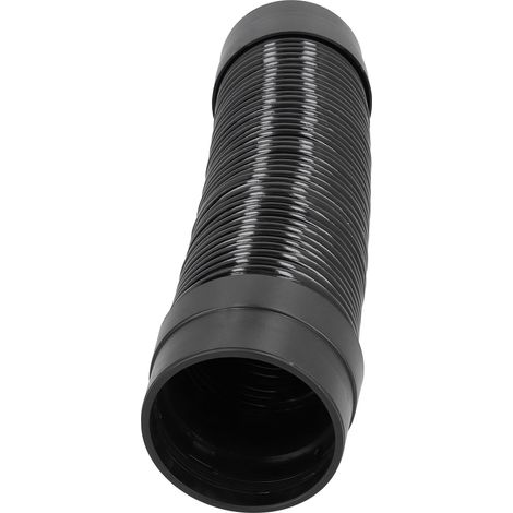 Tuyau de ventilation en PVC de 55 cm (21,7 po) avec réducteur de bruit pour ventilateur d'extraction, 160 mm (1/5)