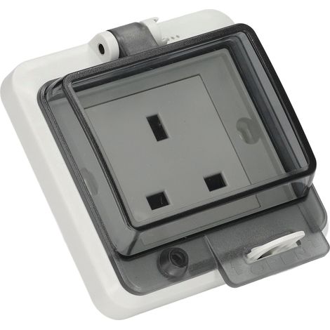 Prise étanche IP66 conforme aux normes britanniques, antidéflagrante, robuste et résistante aux chocs, 250 V, 13 A (1/5)