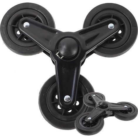 – Roues triangulaires pour chariots – Matériau durable – Conception spéciale pour réduire l'usure – Compatible avec divers transporteurs (1/5)