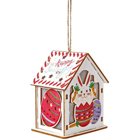 Panier De Chasse Aux Oeufs - Panier En Tissu Tissé Pour Décoration De Pâques - Idéal Pour Confiseries, Jouets Et Cadeaux - 1 Pièce (1/5)