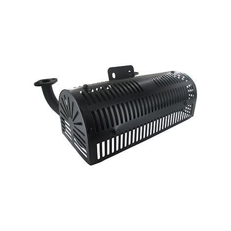 Echappement avec grille pour moteur Loncin LC2P77F